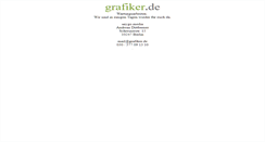 Desktop Screenshot of grafiker.de